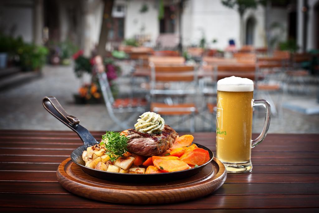 Hotel Brauhaus Wittenberg Exterior foto